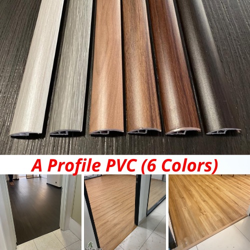 PVC A Profile ( Accessories Lantai) SPC Floor Vinyl Floor Korea Vinyl