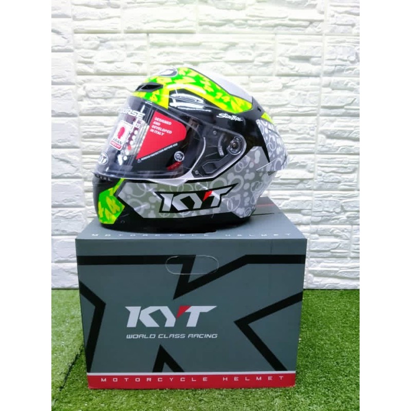 KYT TTCOURSE FULL FACE 100 ORIGINAL NEW DESIGN Shopee Malaysia