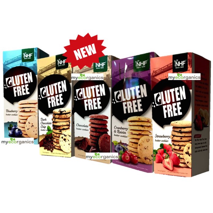 [NEW PACKAGING] NHF ASSORTED GLUTEN/SUGAR FREE Cookies Shopee Malaysia