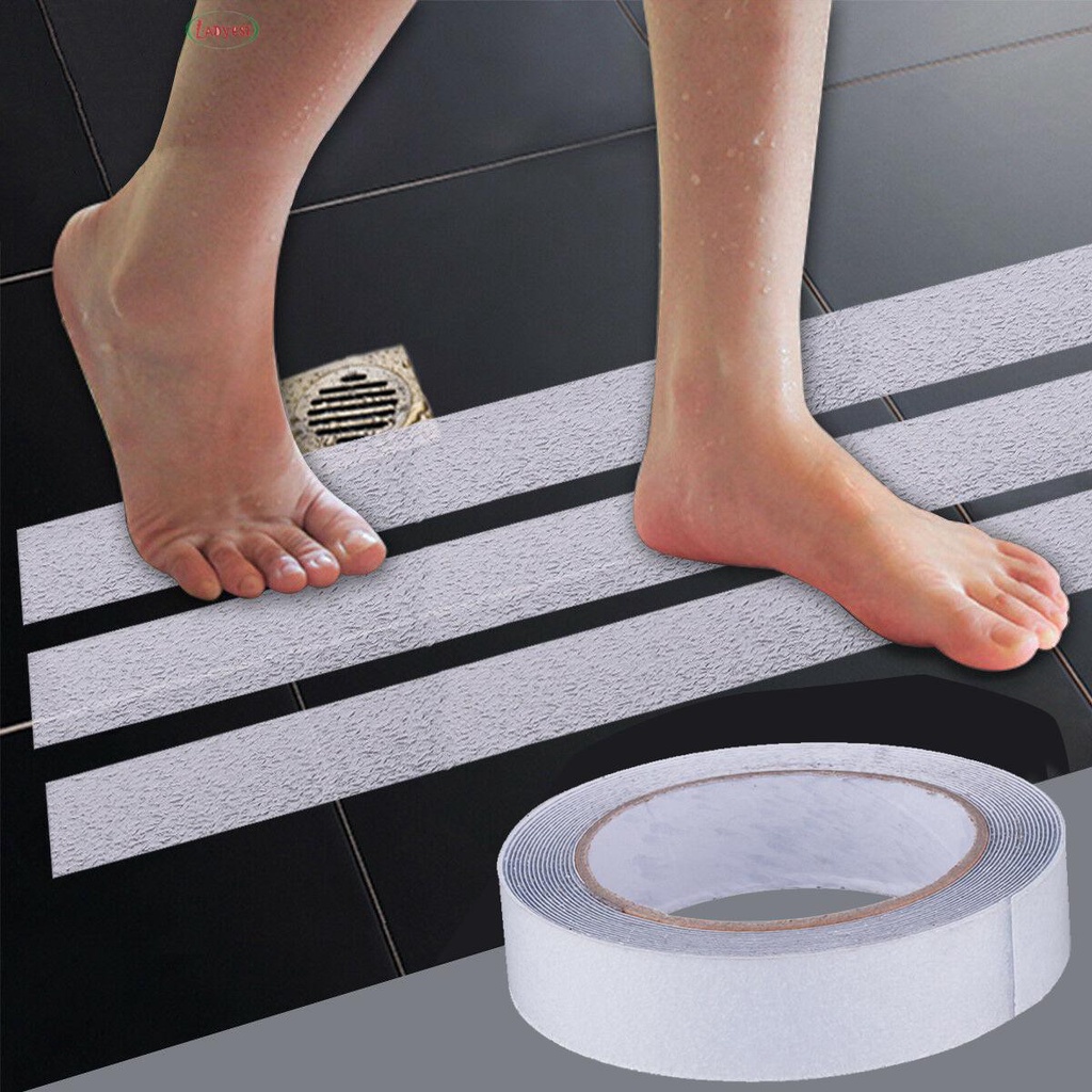 Tapes Shower PEVA Pad Bathroom Safety 2.5cm*5m Sticker Stairs Flooring