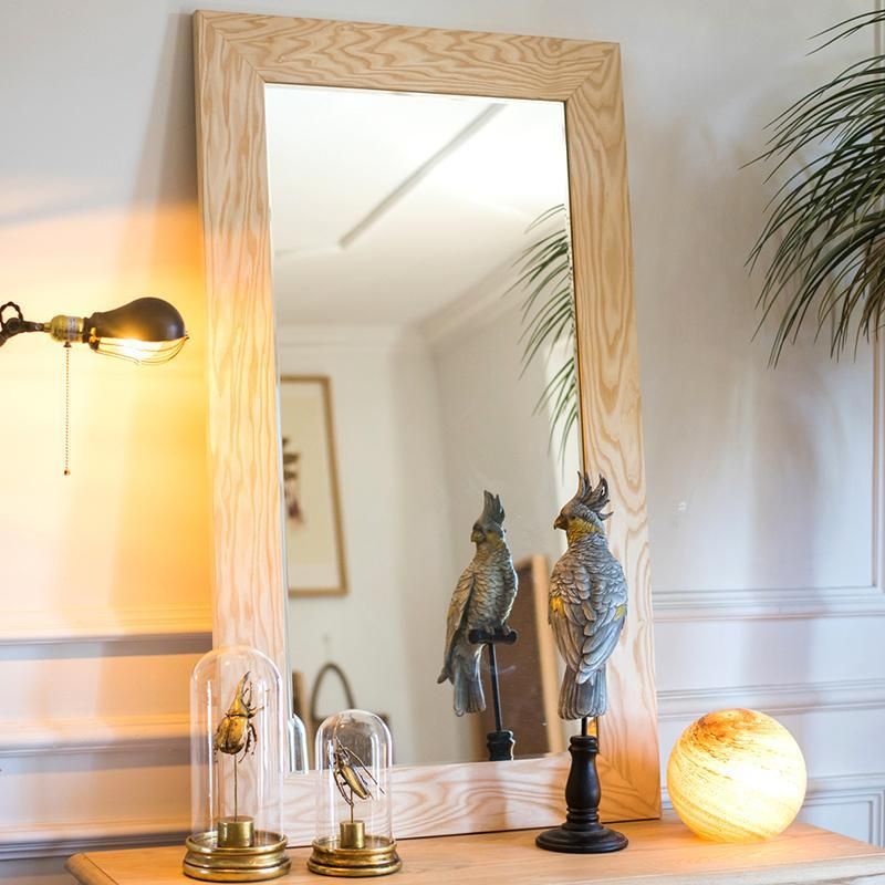 Ins Style Wall Mirror / Muji Style Mirror / Big Mirror Shopee Malaysia