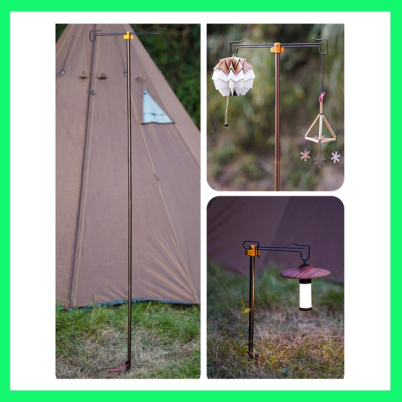 [CLS] SUNDICK Camping Lantern Stand Folding Lantern Stand Tripod