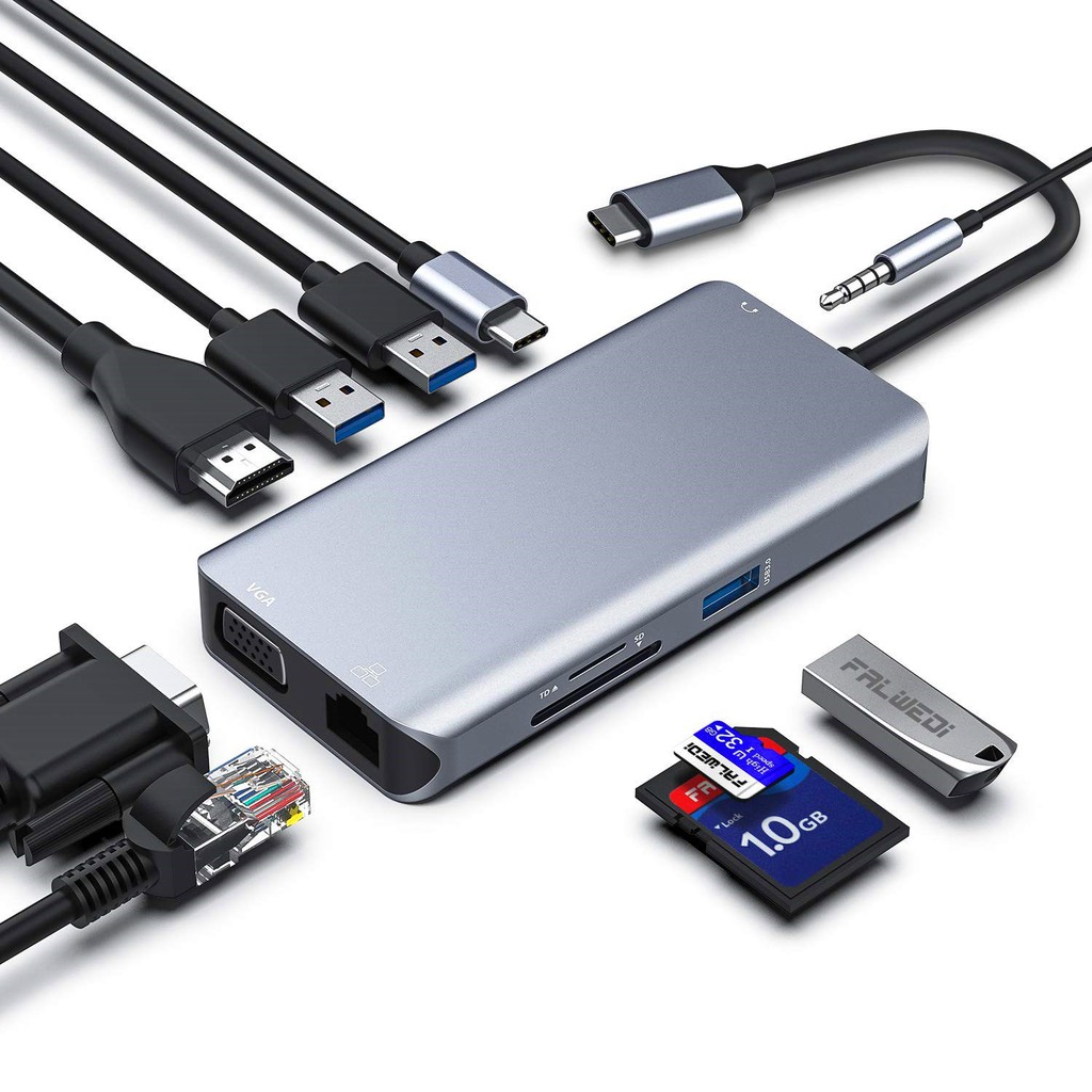 Type C to HDMI HD Converter USB 3.0 Extender HUB USB C