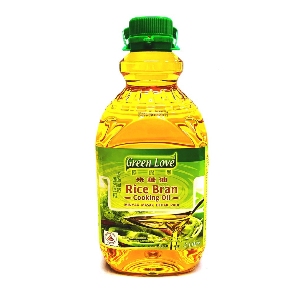 Greenlove Rice Bran Cooking Oil 3L Shopee Malaysia