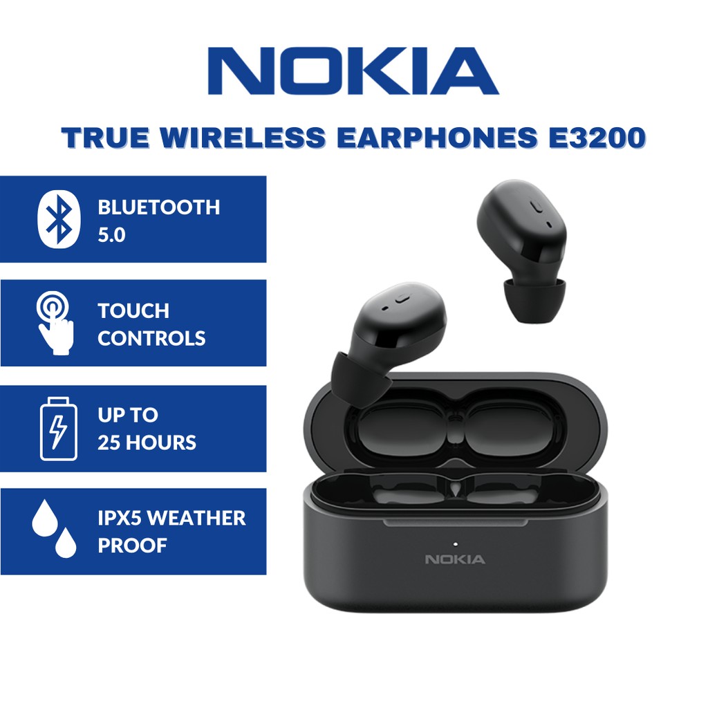 Nokia E3200 Essential True Wireless Earphones Earbud E3200 Shopee
