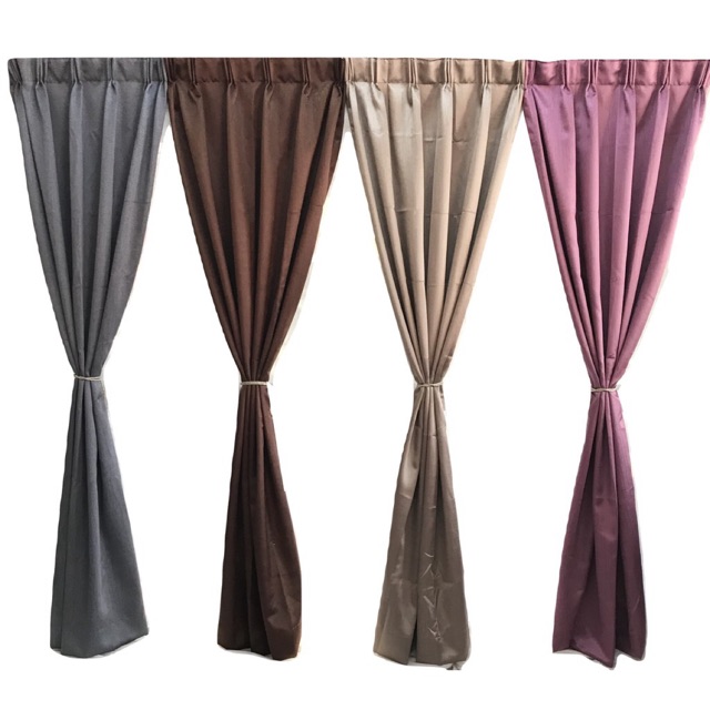 KKC Shangarila Blackout Curtain(80) With Hook or Eyelet Type Ready