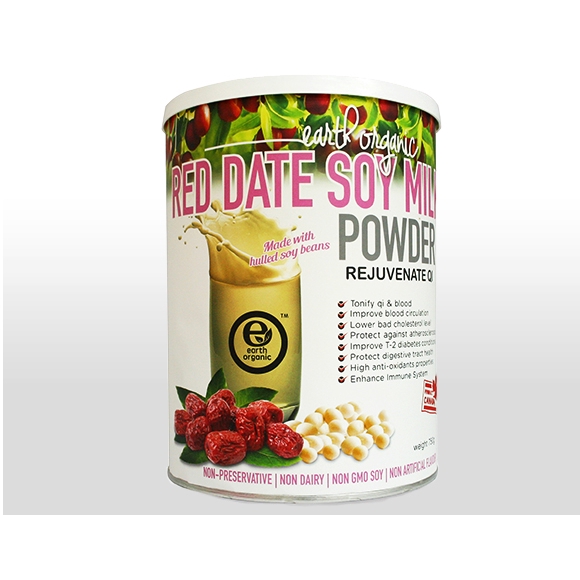 Earth Organic Soy Milk Red Date 750g Shopee Malaysia