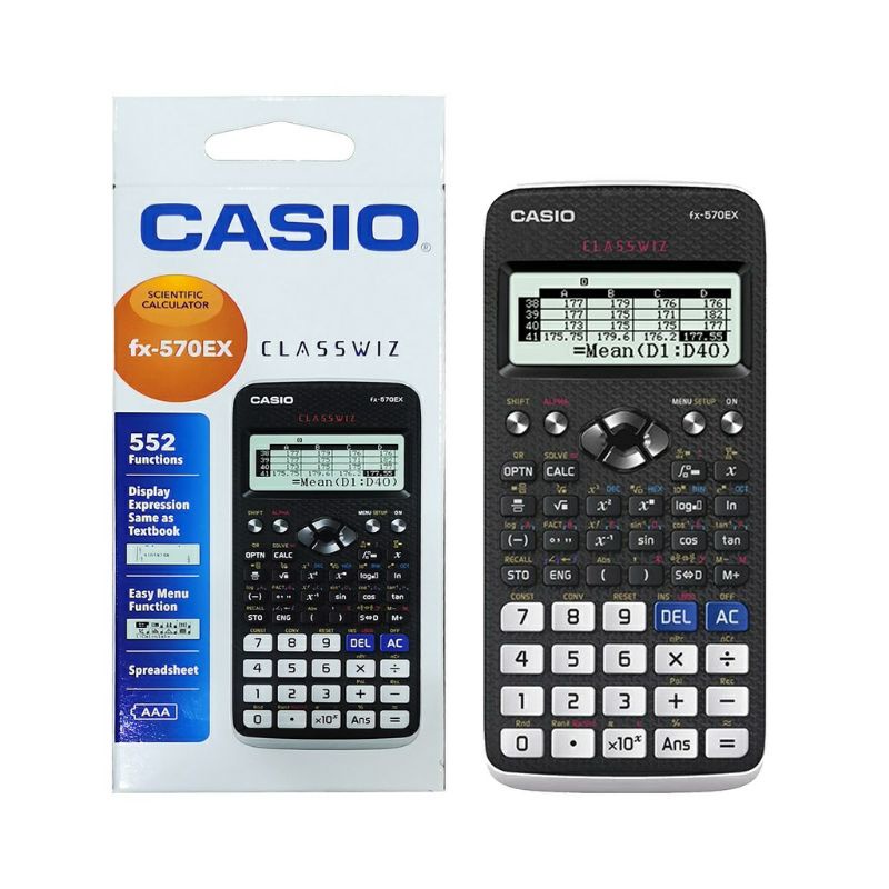 CASIO SCIENTIFIC CALCULATOR fx570EX CLASSWIZ Shopee Malaysia
