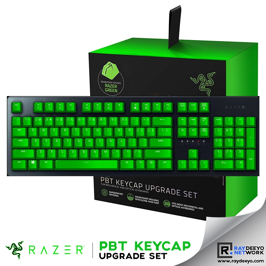 Razer PBT Keycap Upgrade Set Doubleshot Molding with Ultra