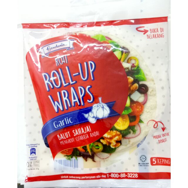 Gardenia roti roll wraps 5 pcs Shopee Malaysia