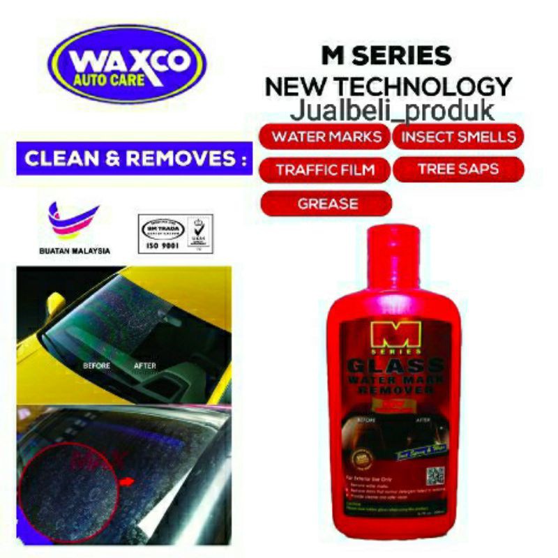Watermark glass remover MSERIES 200 ml Shopee Malaysia