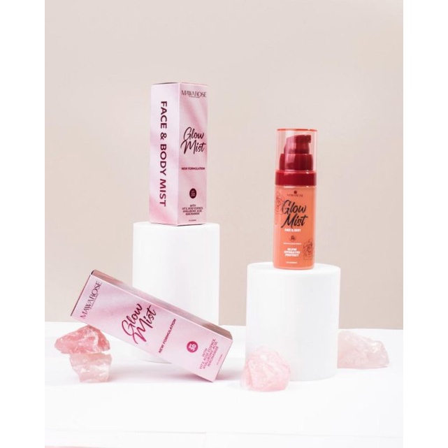 MAWAROSE GLOW MIST / FACE MIST SPRAY FOR FACE AND BODY 100 ORIGINAL
