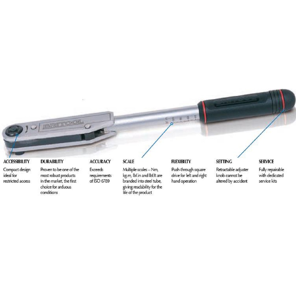 3/8" 1/2" 3/4" 1" BRITOOL TORQUE WRENCH WRENCHES NUT