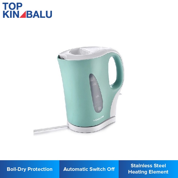 PENSONIC 1.7L PAB1718 JUG KETTLE (MINT COLOR) Shopee Malaysia
