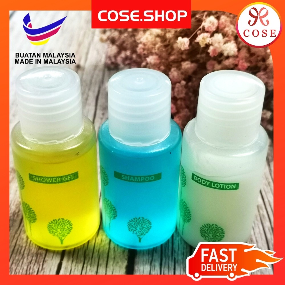 (50pcs,100pcs) 30mL Hotel Shampoo Shower Gel Body Lotion Budget Travel