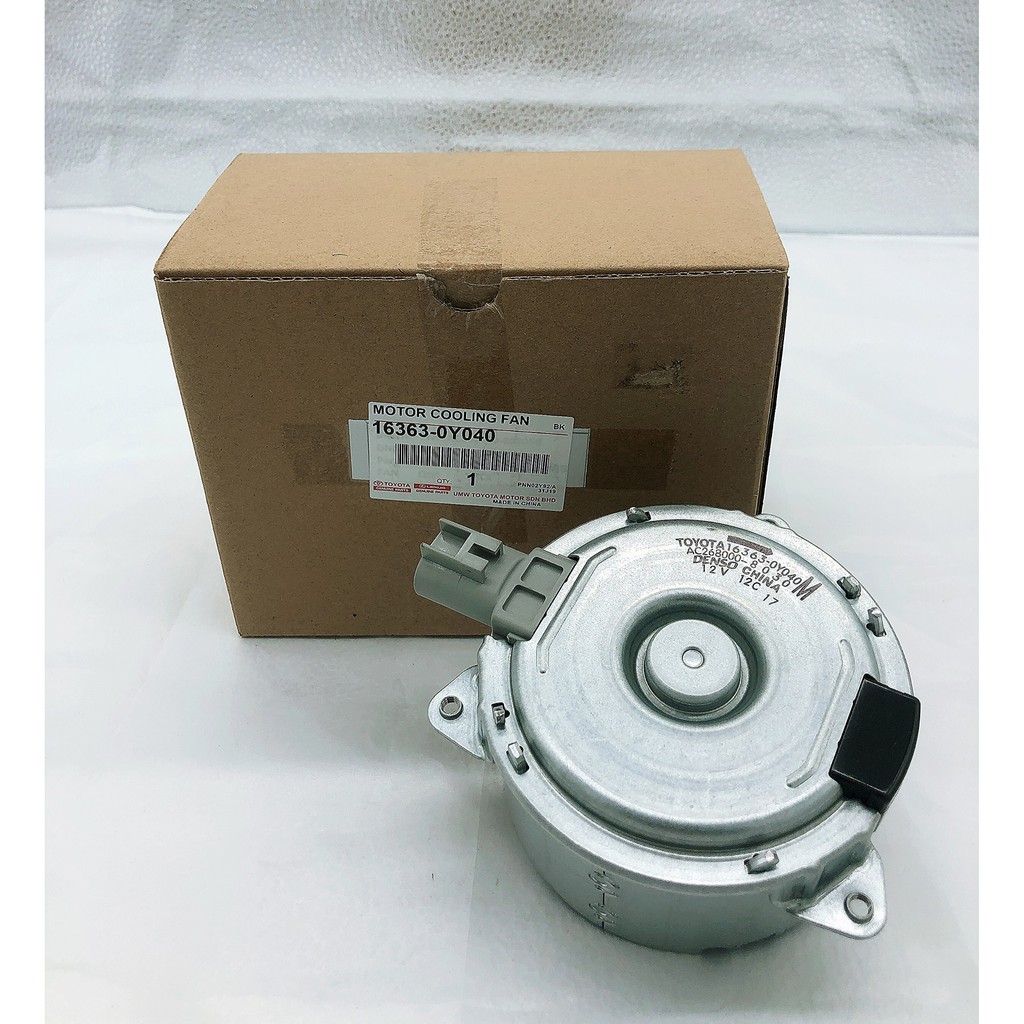 TOYOTA VIOS NCP150 1318YEAR RADIATOR FAN MOTOR 163630Y040 ORIGINAL