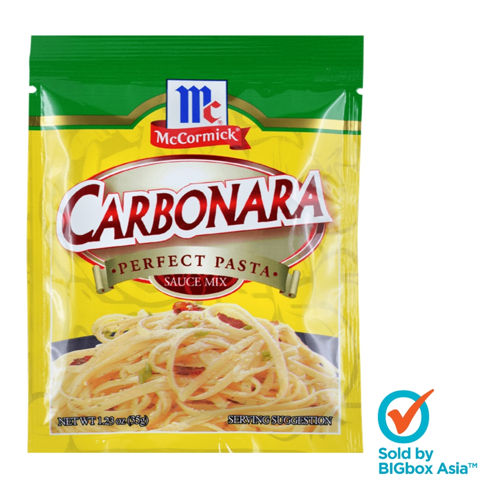 McCormick Perfect Pasta Mix Carbonara (35g) Shopee Malaysia