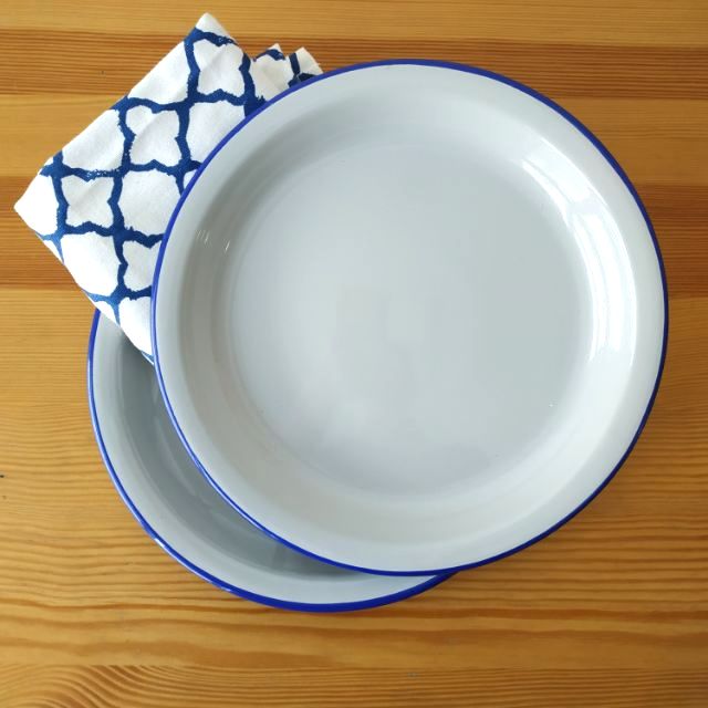 Pälsmatta Ikea Ikea EGENDOM Enamel Plate 23cm Light Grey with Blue Rim Shopee Malaysia