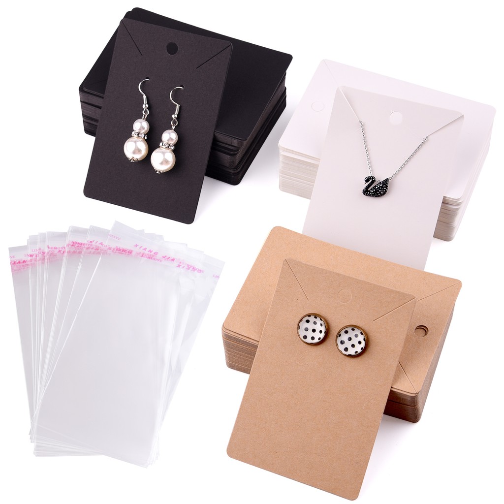 Paper Earring Card Holders` Card Template 2