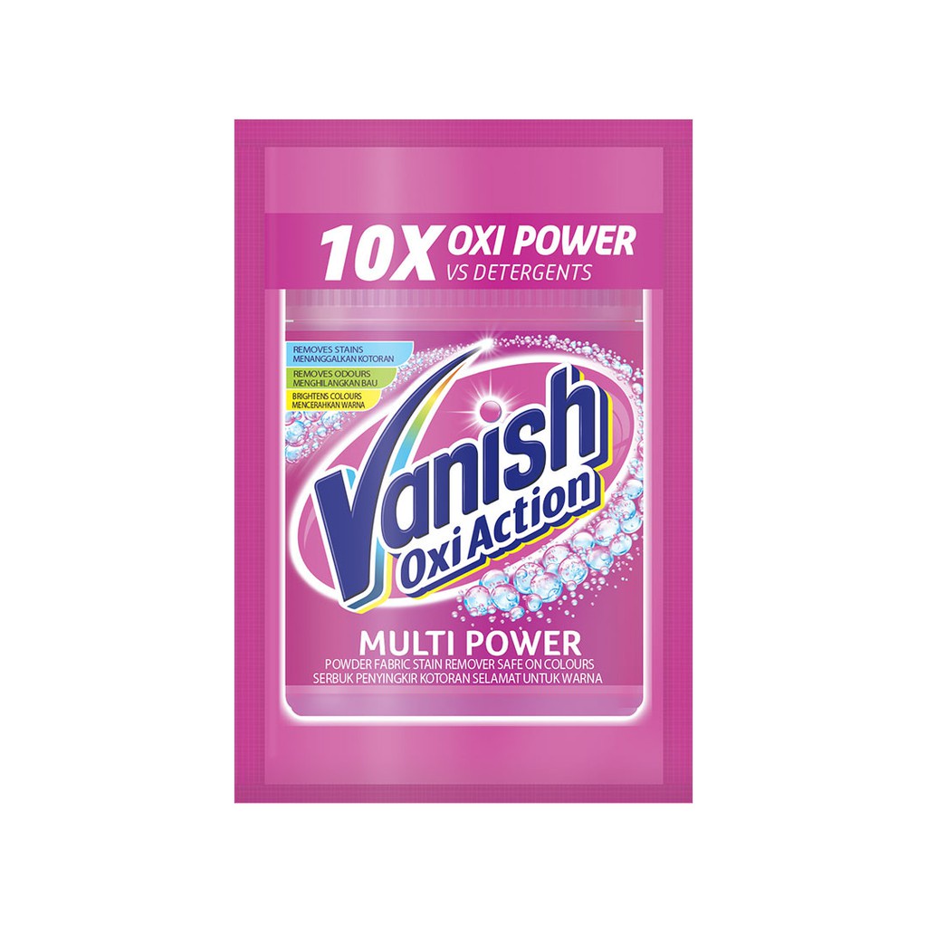 Vanish Fabric Stain Remover Powder 30g Shopee Malaysia