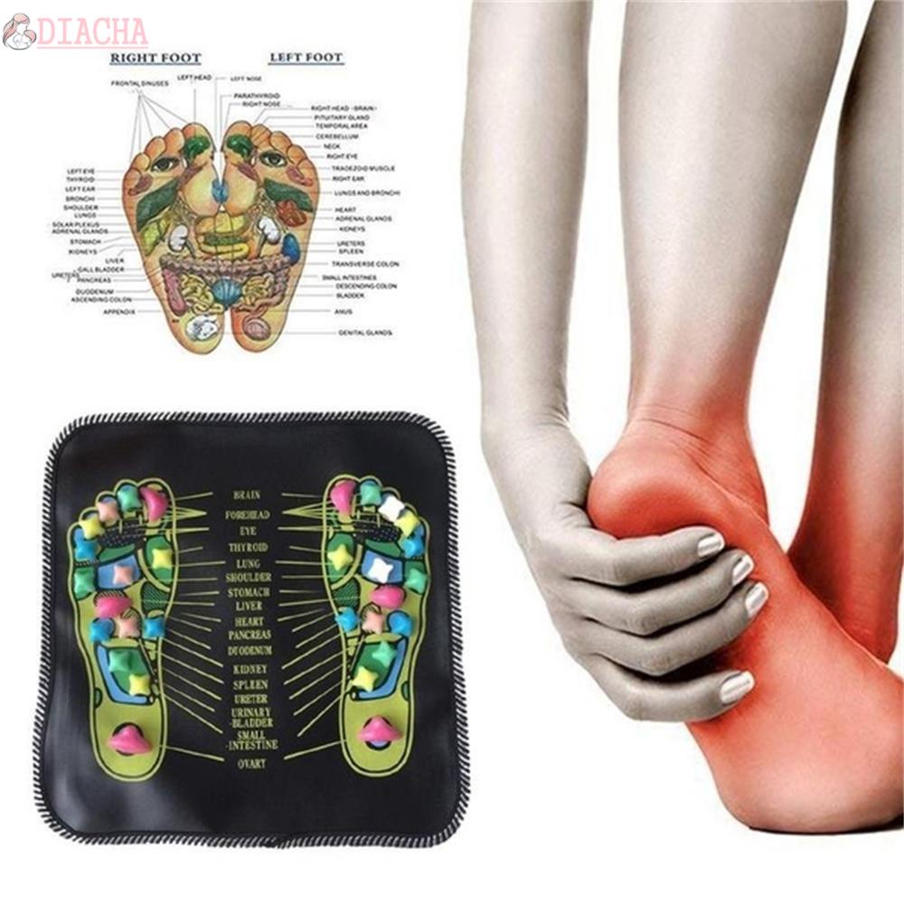 Foot Reflexology Chart Points, How To, Benefits, And Risks Mat For