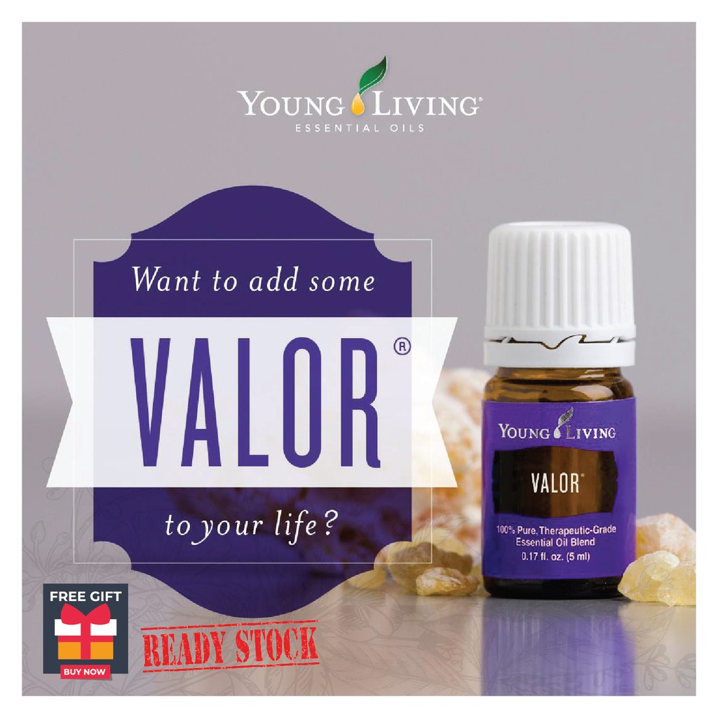 ORIGINAL Young Living Valor Essential Oil 5ml Shopee Malaysia