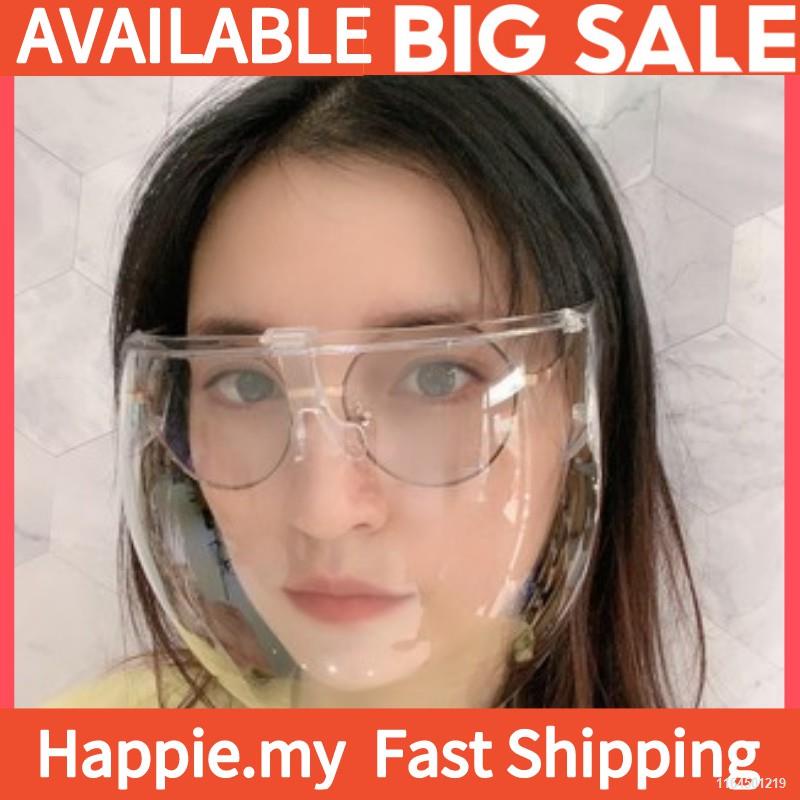 Full Face Shield!!!with eyeglass pet Antifog and compressive face mask