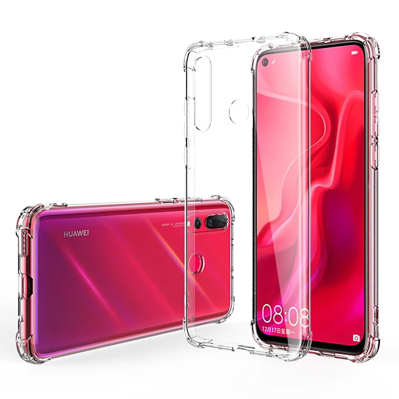 Clear Soft Case for Huawei Nova 4 4E 3 3i 5T P20 P30 Mate