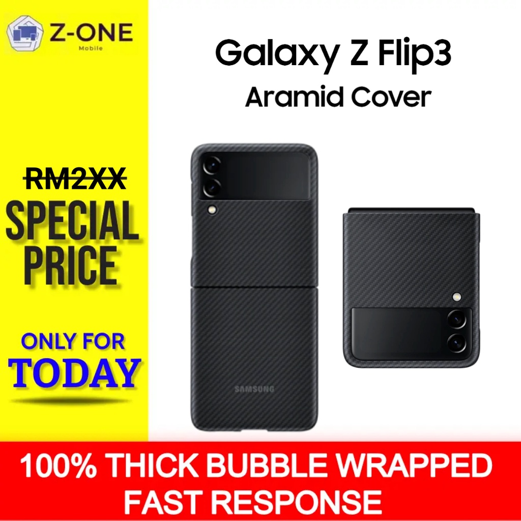 Samsung Galaxy Z Flip 3 Aramid Cover Z Flip 3 Case Extremely slim