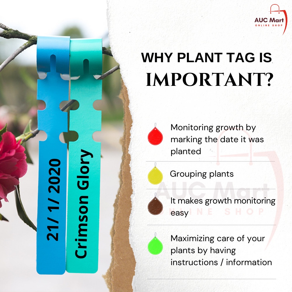Plant Tag / Penanda Pokok / Gardening Label / Garden Hanging Tagging
