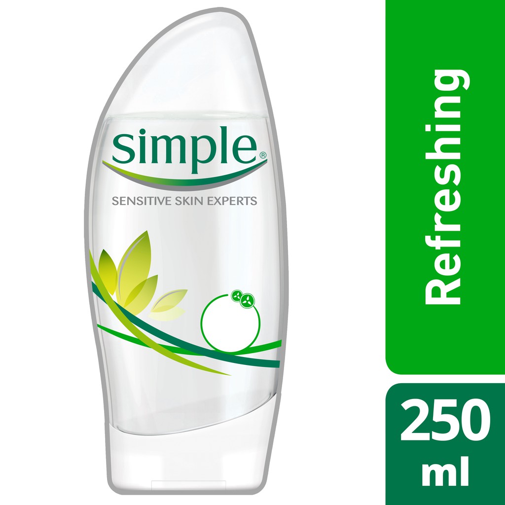 Simple Refreshing Shower Gel 250ml Shopee Malaysia