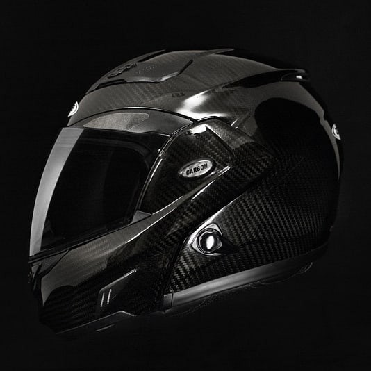 Zeus Helmet Zs3500 Carbon Fiber Modular / Flipup PREMIUM HELMET