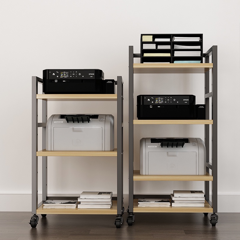 Office printing racks falling racks multifunction movable multilayer