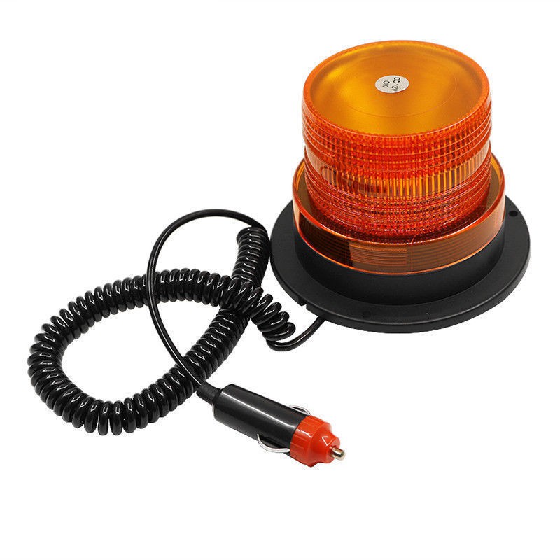 12V Dc Warning Flash Beacon Emergency Indication LED Lamp Car Rotating