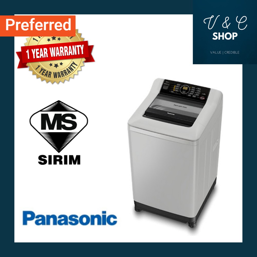 Panasonic Washing Machine T.L.Washer NAF90X4LRT Shopee Malaysia