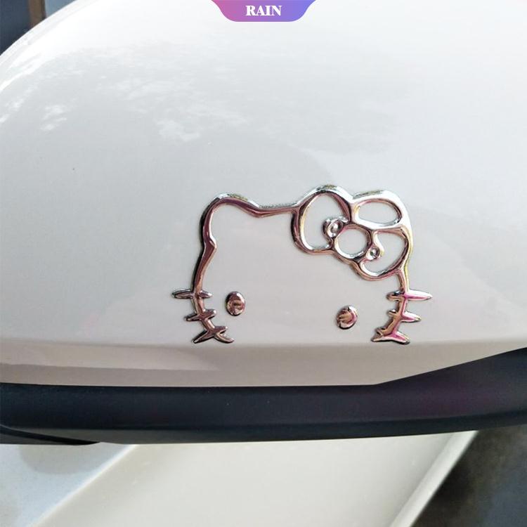 Hello Kitty Car Sticker Cute Cartoon Sticker Decorative Car Sticker