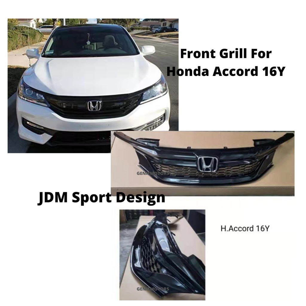 Front Grill For Honda Accord 16-19Y Pre-Facelift (JDM Sport Design