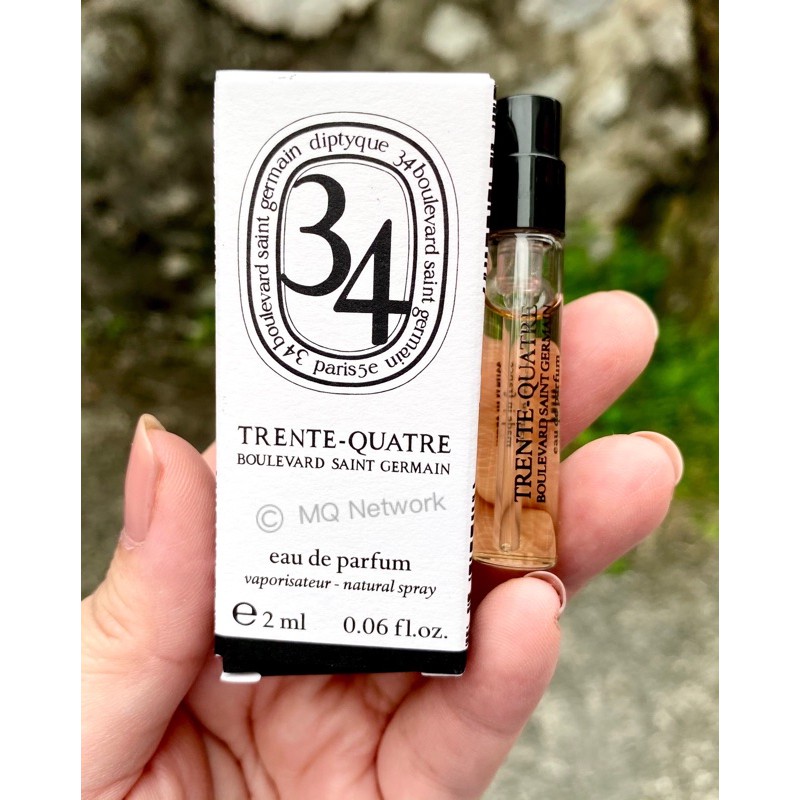 100 Original Sample/Vials Diptyque 34 Boulevard Saint Germain EDP (2ml