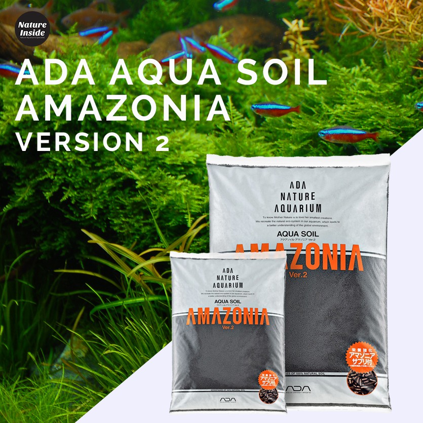 ADA Amazonia 3L Ver 2 Aqua Soil Original Pack Shopee Malaysia