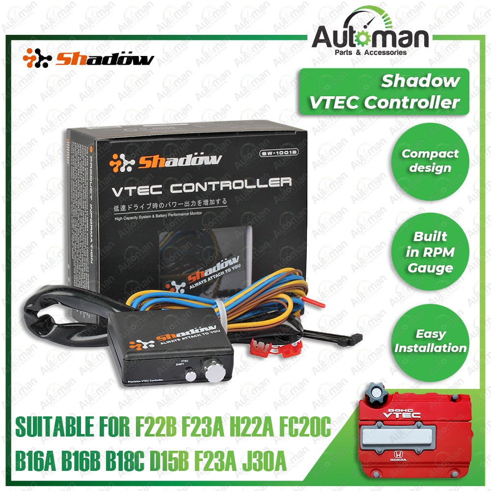Shadow VTEC Controller for Honda VTEC Engines F22B F23A H22A B16A B16B