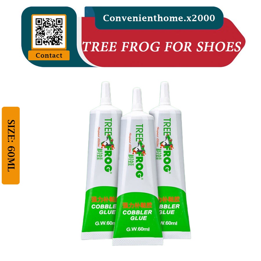 [TREE FROG GLUE] 60ml Tree Frog Shoe Repair Glue/ Waterproof Special