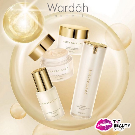 Wardah Crystallure Supreme SERIES Revitalizing Rich Cream Revitalizing Oil Serum
