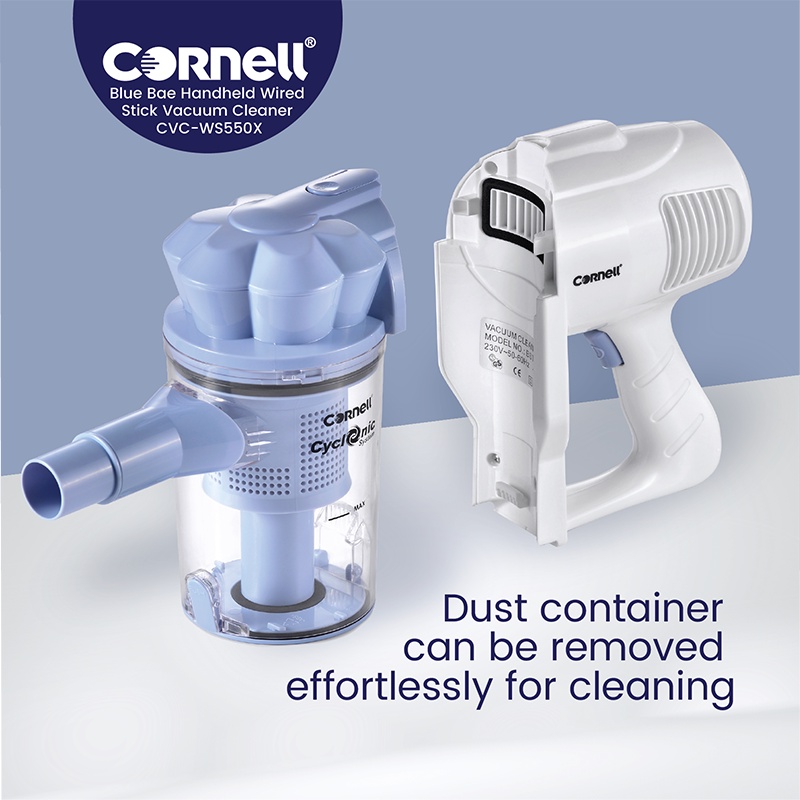 Pensonic 2In1 Corded Stick & Handheld Vacuum Cleaner PVC1003H CVCWS550X Wired Stick Vacuum