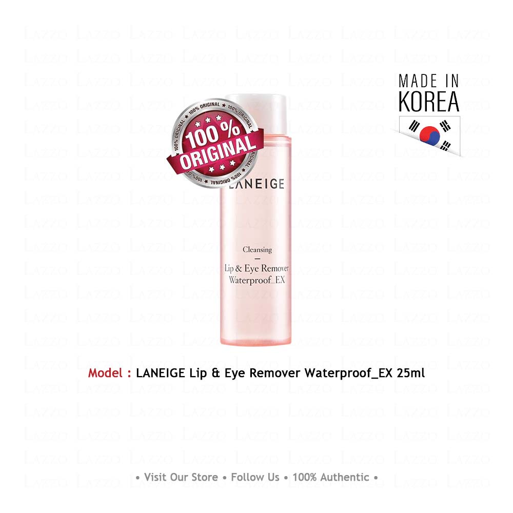 LANEIGE Lip & Eye Remover Waterproof_EX 25ml 100 Original Shopee