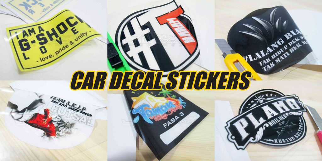 JDM Decals Garage, Online Shop Shopee Malaysia
