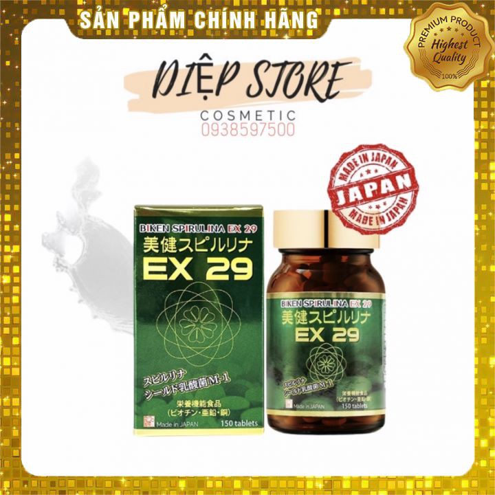 Biken SPIRULINA EX 29 SPIRULINA Tablets Increases Resistance And