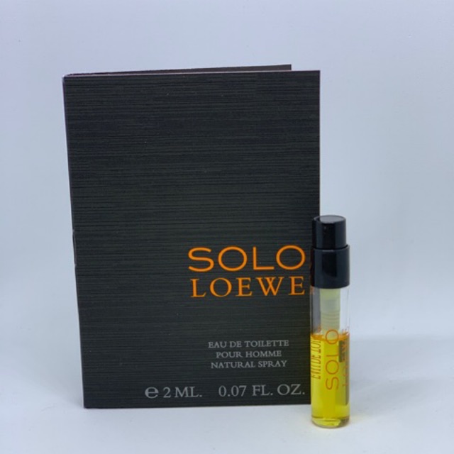 Original Vial Perfume Solo Loewe 2ml Shopee Malaysia