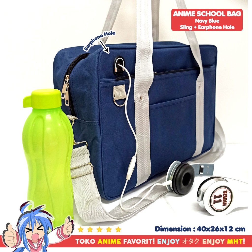 Japanese School Bag High School Bag Anime Bag Anime Koukou Bag HQ