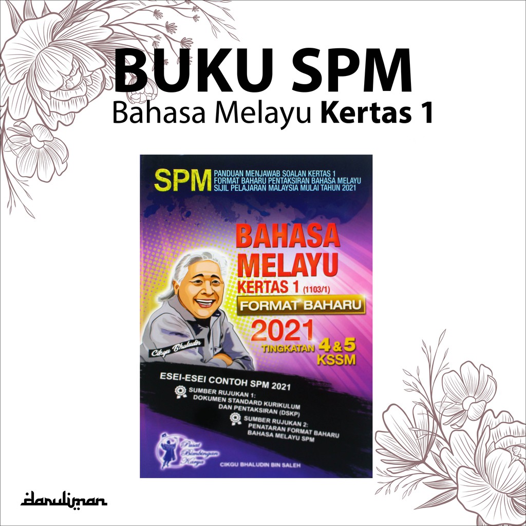 BUKU BAHASA MELAYU KERTAS 1 FORMAT BAHARU (KSSM) SPM 2021