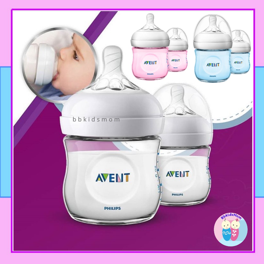 Botol Susu Philips Avent Natural 4oz/125mL Feeding Bottle